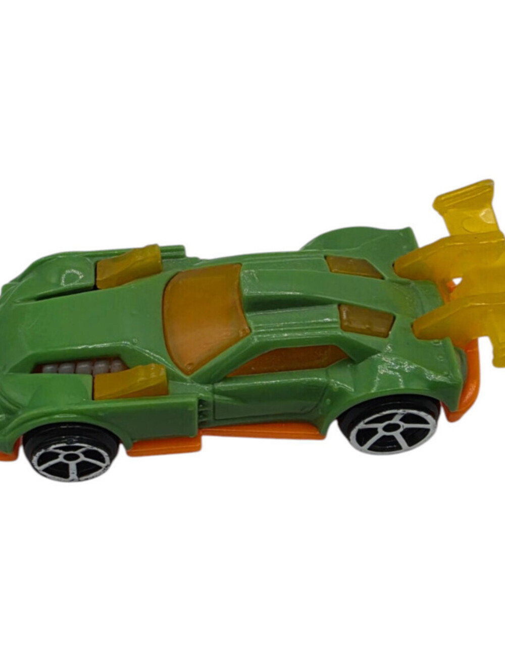 2019 Hot Wheels Mattel Toy Car for McDonald's Green Yellow 1/64 Loose